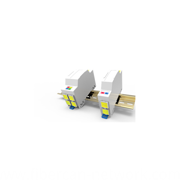  Fiber Optic Din Rail Module